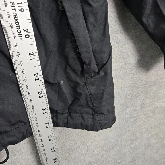 VANS Women Activewear Jacket Small Black Pink Colorblock Snow Full Zip Pocket - Picture 4 of 11